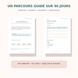 Parcours de 90 jours du carnet des parents d’enfants TDAH